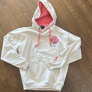 Baseballism hoodie. Doubles and bubbles design